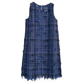 Vestido Chanel de algodón multicolor Talla 38