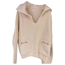 Pull en cachemire Céline beige