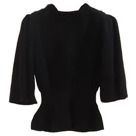 Chanel Strickware aus Baumwolle Damen Größe 36