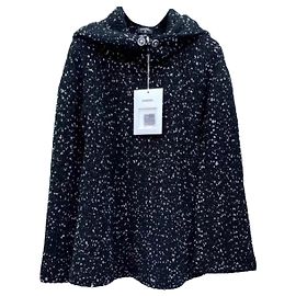 Chanel Punto de lana negro