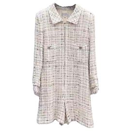 Macacão Chanel de Viscose Multicor Tamanho 34