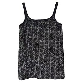 Autre Marque Dior Baumwollkleid Mehrfarbig Größe 38