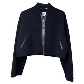 Abrigo Hermès Negro de Cashmere Talla 38