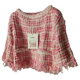 Chanel Strickware aus Baumwolle Rosa