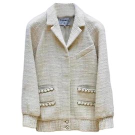 Cappotto Chanel in lana donna taglia 36