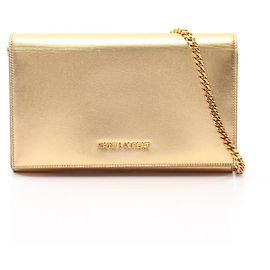 Autre Marque Borsa in pelle dorata Yves Saint Laurent