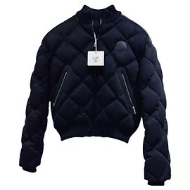 Abrigo Hermès Negro de Cachemira Talla 36