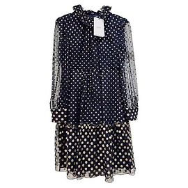Abito Céline in seta multicolore taglia 38