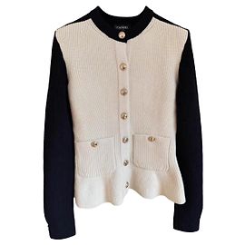 Chanel Strickware aus Wolle Damen Größe 34