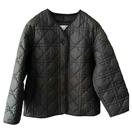 Autre Marque Dior Bikerjacke Schwarz aus Polyester Größe 38