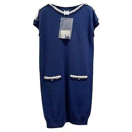 Vestido Chanel de cashmere 42 FR