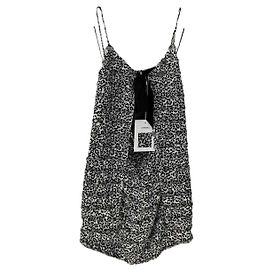 Abito Chanel in seta multicolore taglia 36