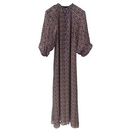 Céline Kleid aus Seide mehrfarbig Größe 36