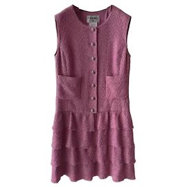 Vestido Chanel de algodón talla 38