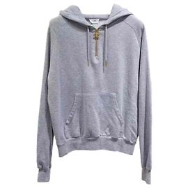 Jersey de punto Céline gris de algodón