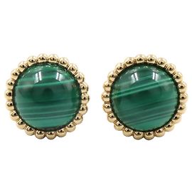 Orecchini Van Cleef & Arpels Perlee Couleurs Malachite