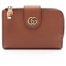 Gucci Bamboo Double G Medium Wallet