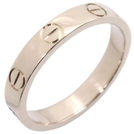 Anello Cartier Mini Love in oro bianco 18K