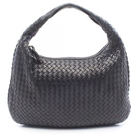 Bottega Veneta Intrecciato Black Handbag