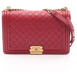 Chanel Boy Large Matelassé Schultertasche