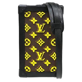Louis Vuitton Vertical Soft Trunk Monogram Tuffetage Canvas