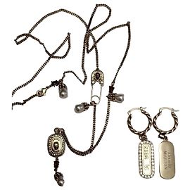 Set Gioielli Alexander McQueen Skull and Pearl
