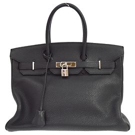 Hermès Hermes Birkin Black Togo com Palladium Hardware 35