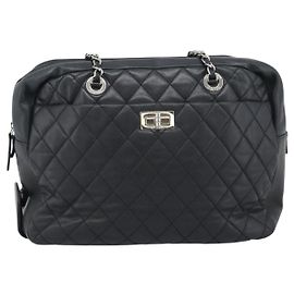 Chanel Mademoiselle Chain Quilted Lambskin