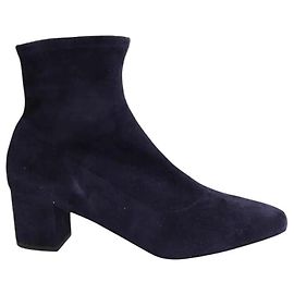 Stivaletti Lk Bennett Grove in camoscio blu navy taglia 41