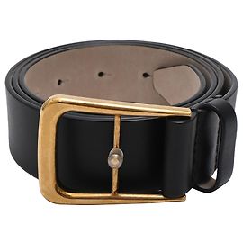 Brunello Cucinelli Buckled Belt in Black Leather