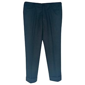 Pantaloni a gamba dritta Polo by Ralph Lauren in lana nera