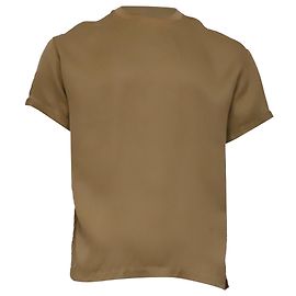 Fear of God Rundhals T-Shirt aus brauner Viskose