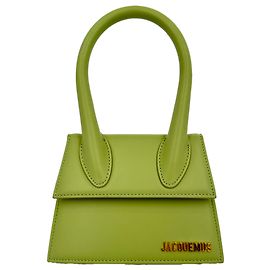 Borsa Jacquemus Large Le Chiquito in pelle di vitello verde