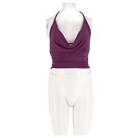 Autre Marque Top ajustado morado GARAGE