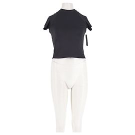 Autre Marque Top ajustado negro SKIMS X NIKE