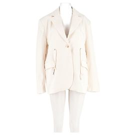 Autre Marque Blazer de algodón blanco THE FRANKIE SHOP