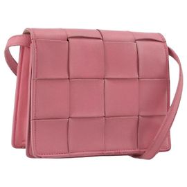 BOTTEGA VENETA MAXI INTRECCIATO Bolsa de Ombro Cassette Pink Gold