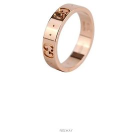Gucci Anello Icon Oro Rosa Misura
