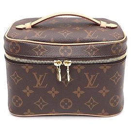 Louis Vuitton Monogram Canvas Mini Travel Case Tote Bag