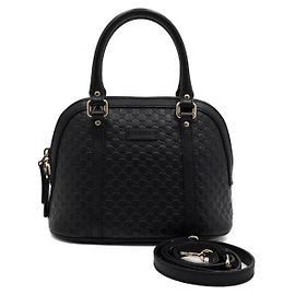 Gucci Borsa Tote Mini Dome e borsa a tracolla Black GG Micro Shima