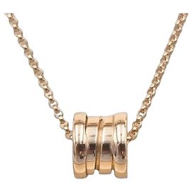 Colar Bulgari B.zero1 Mini Ouro Rosa