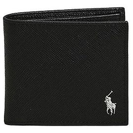Ralph Lauren Portafoglio in pelle con logo Nero