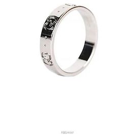 Gucci Anillo Icon Oro Blanco Talla