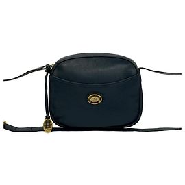 Bolsa de Ombro em Couro Burberry Vintage Shadow Horse Logo
