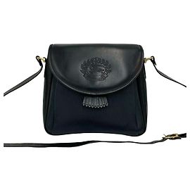 Sac à épaule en cuir Burberry Vintage Shadow Horse Logo