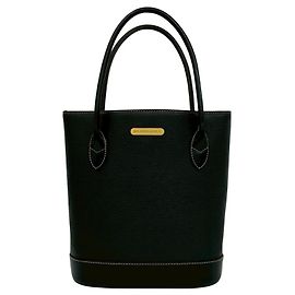 Borsa Tote Burberry in pelle nera