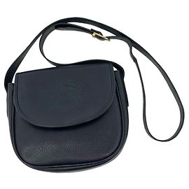 Sac à épaule mini en cuir Burberry Vintage Shadow Horse Logo Nova Check