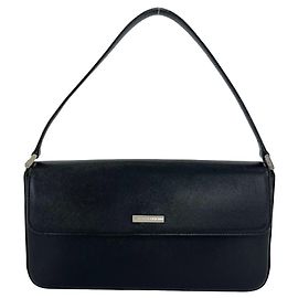 Borsa a tracolla in pelle Burberry Nova Check
