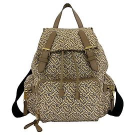 Burberry TB Monogram Rucksack aus Nylon und Leder