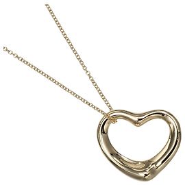 Autre Marque Tiffany & Co. Open Heart Halskette in 18K Gelbgold